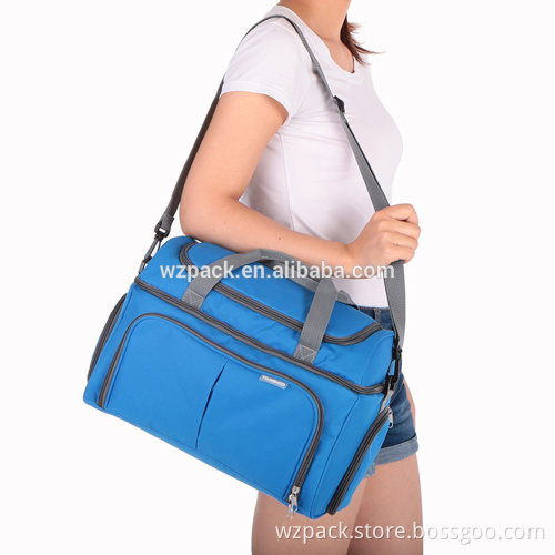 Year 2017 Hot Sales Thermal Cooler Lunch Bag Portable Food Box Handbag Outdoor Picnic Storage Bag 20L WZ-888A